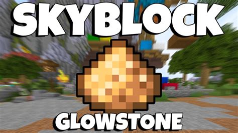By brewing potions, players can. . Hypixel skyblock glowstone